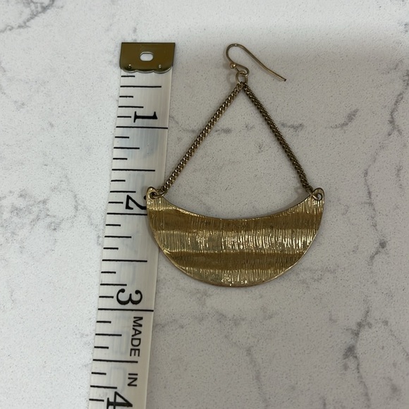 Adorable Gold Plated Dangle Earrings - Picture 5 of 6